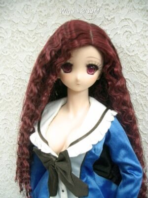 Wig / 8-9 inch / Long Corn Wave (Wine #2/39M)