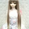 Wig / 8-9 inch / Medium Long Straight (Brown-ivory #12/KB88T)