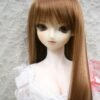 Wig / 8-9 inch / Medium Long Straight (Brown #27)