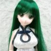 Wig / 8-9 inch / Medium Long Straight (Darkgreen #2/YS5)