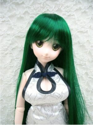 Wig / 8-9 inch / Medium Long Straight (Darkgreen #2/YS5)