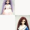 Wig / 8-9 inch / Long Corn Wave (Purple #K5)