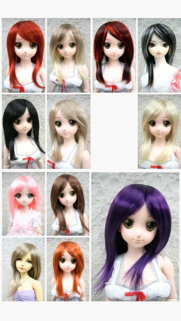 Wig / 8-9 inch / Semi-long Layer (Almond #22)