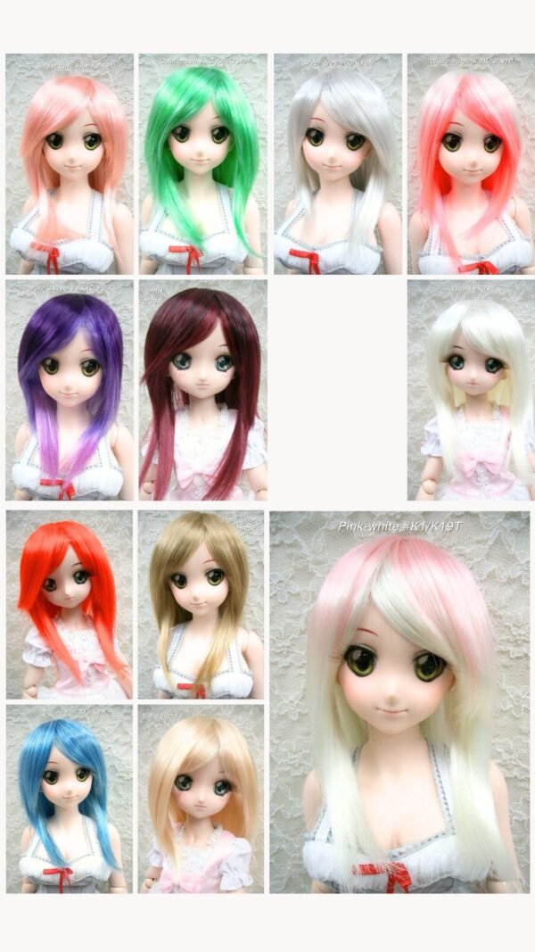 Wig / 8-9 inch / Semi-long Layer (Almond #22)