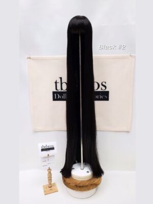 Wig / 9-10 inch / Super Long Straight *Length 56cm  (Black #2)