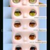 Blythe Eye Chips - Yellow Glitter Series